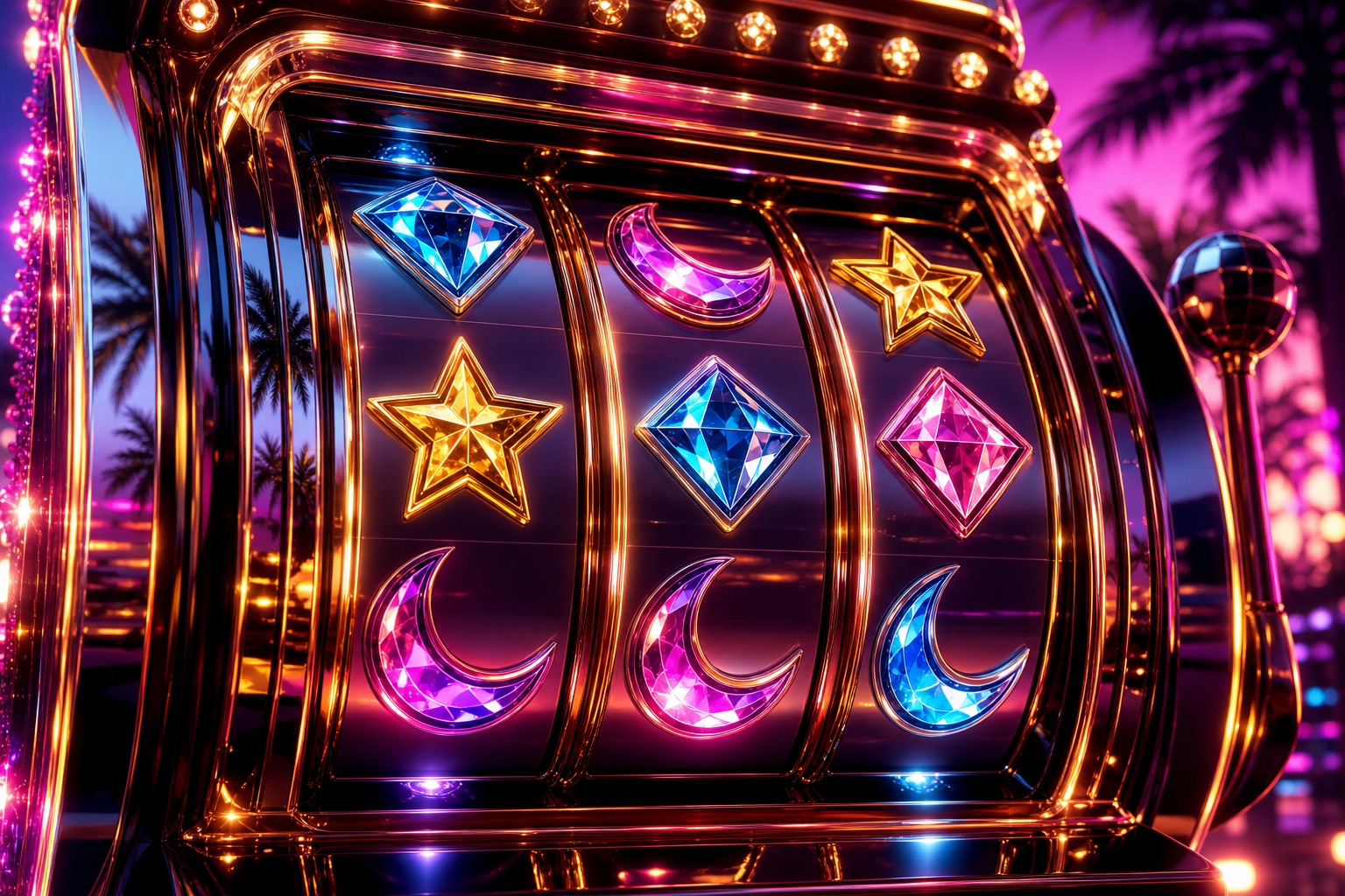 Premium neon artwork for Neon Orchard Reels