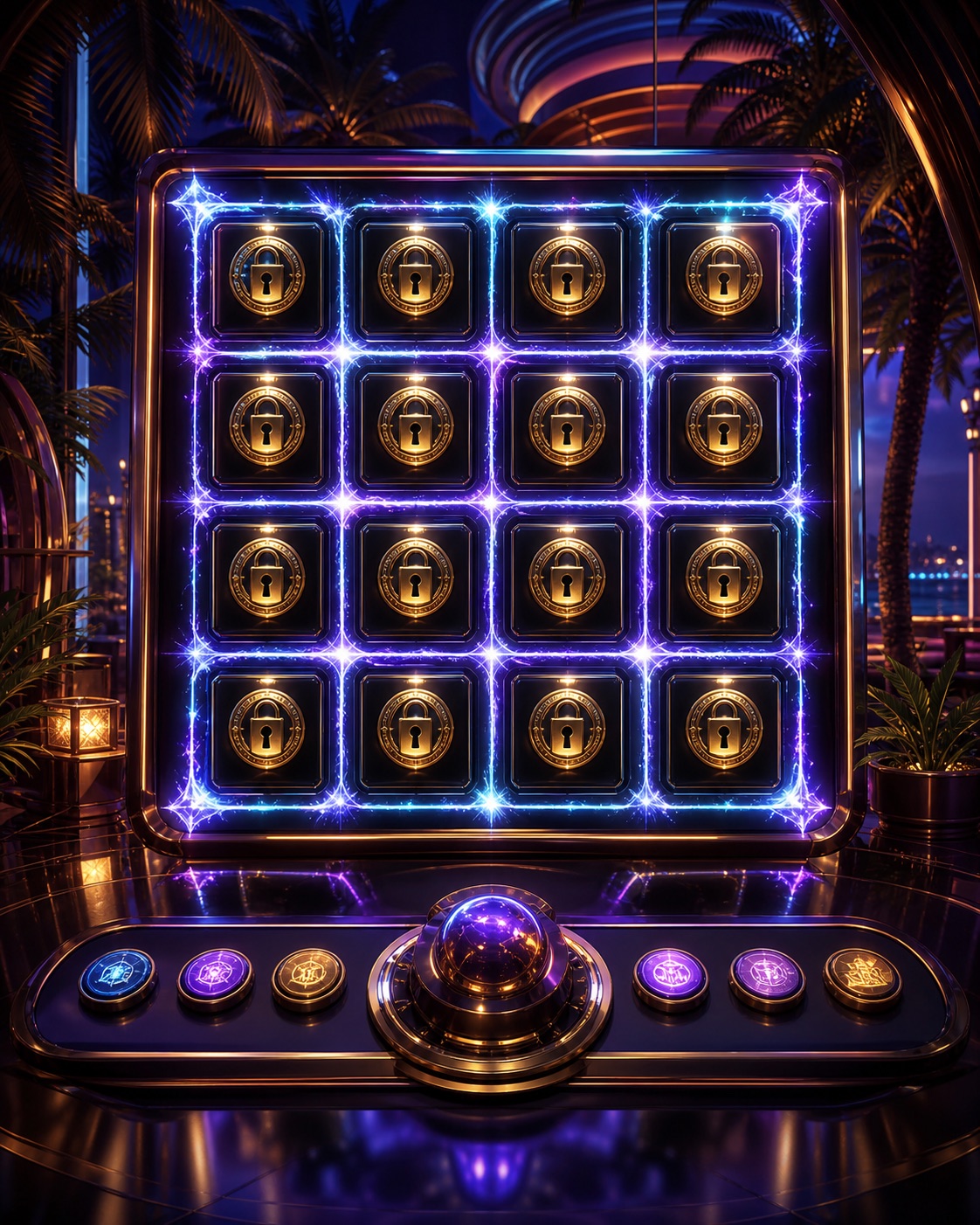 Premium neon artwork for Hold Spark Tiles